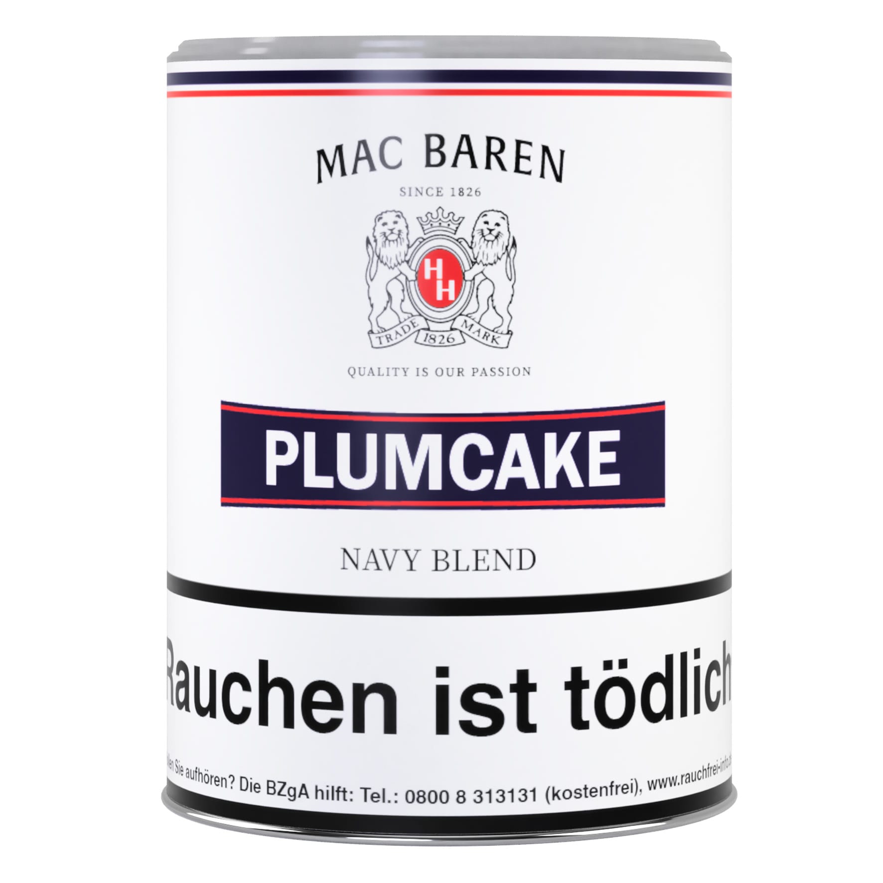 Pfeifentabak Mac Baren Plumcake Navy Blend 250 Gramm 10001