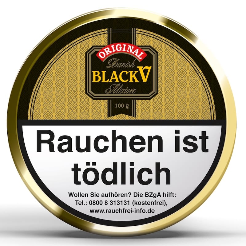 Pfeifentabak Danish Black V 100 Gramm DOSE 2852