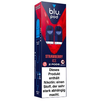 E-Liquidpod BLU POD Strawberry ICE 18mg 2 Pods SW16619