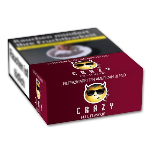 Crazy Zigaretten Red (10x20) sw004804845