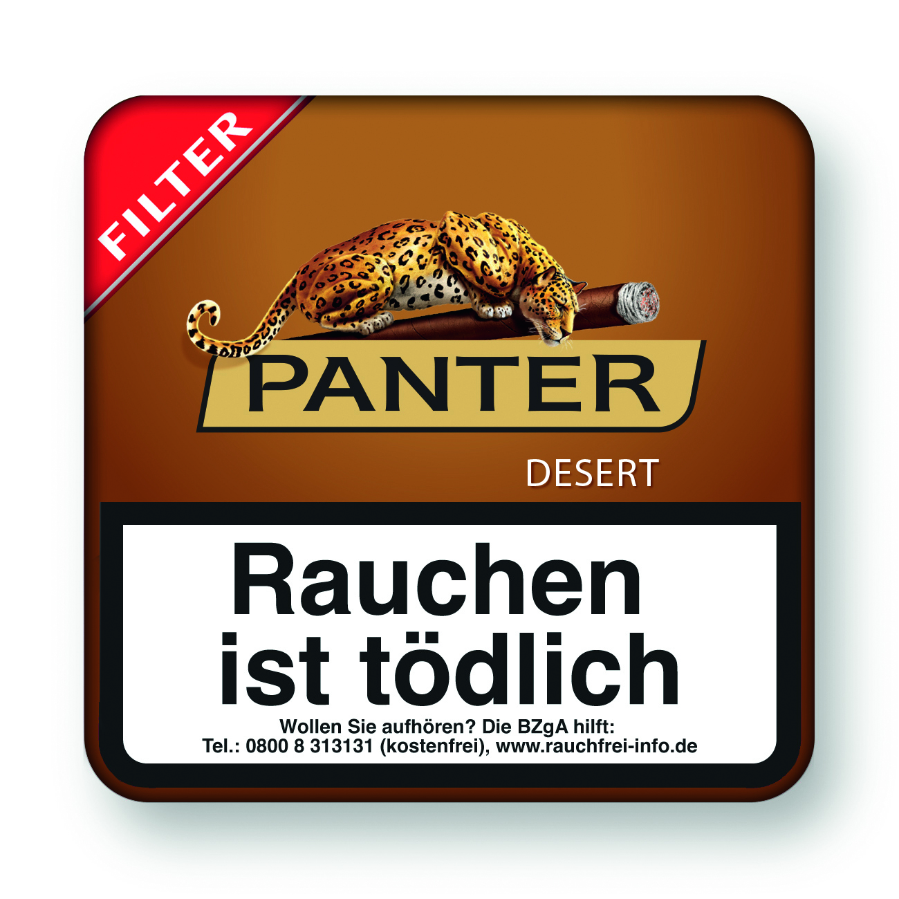 Panter Desert Filter 20 Zigarillos MIT FILTER