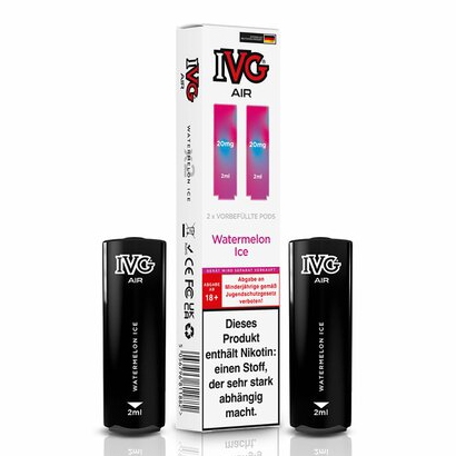 E-Liquidpod IVG Air Watermelon Ice 20mg 2 Pods 81759