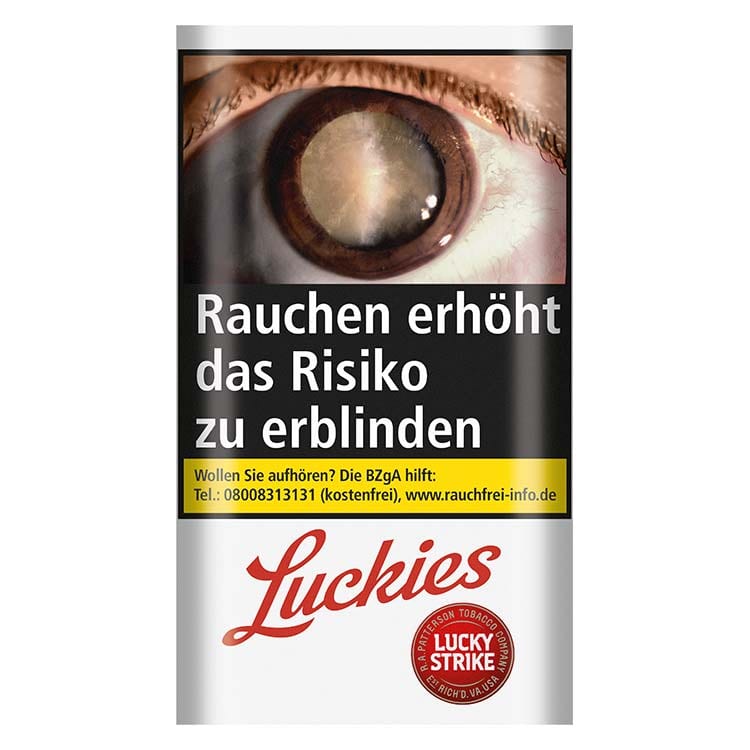 POUCH Lucky Strike Zigarettentabak Original Red(Weiß) 30 Gramm SW11915