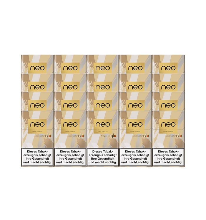 20 Schachteln neo™ Gold Tobacco SW15348