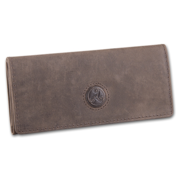 Tabak-Rollbeutel Leder RATTRAY´S Peat braun mit Kautschukfutter 46780