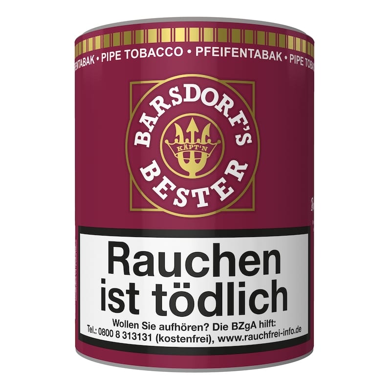 Pfeifentabak Käpt'n Barsdorf Bester Red 160 Gramm / ALTER PREIS SW16792