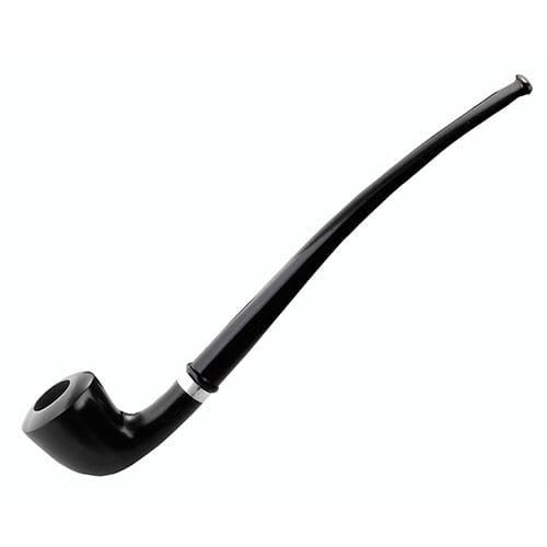 Lesepfeife Capitello Dublin aus Bruyèreholz glänzend Acryl in schwarz 18713