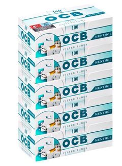 500 Stück Packung OCB Menthol Hülsen SW16783