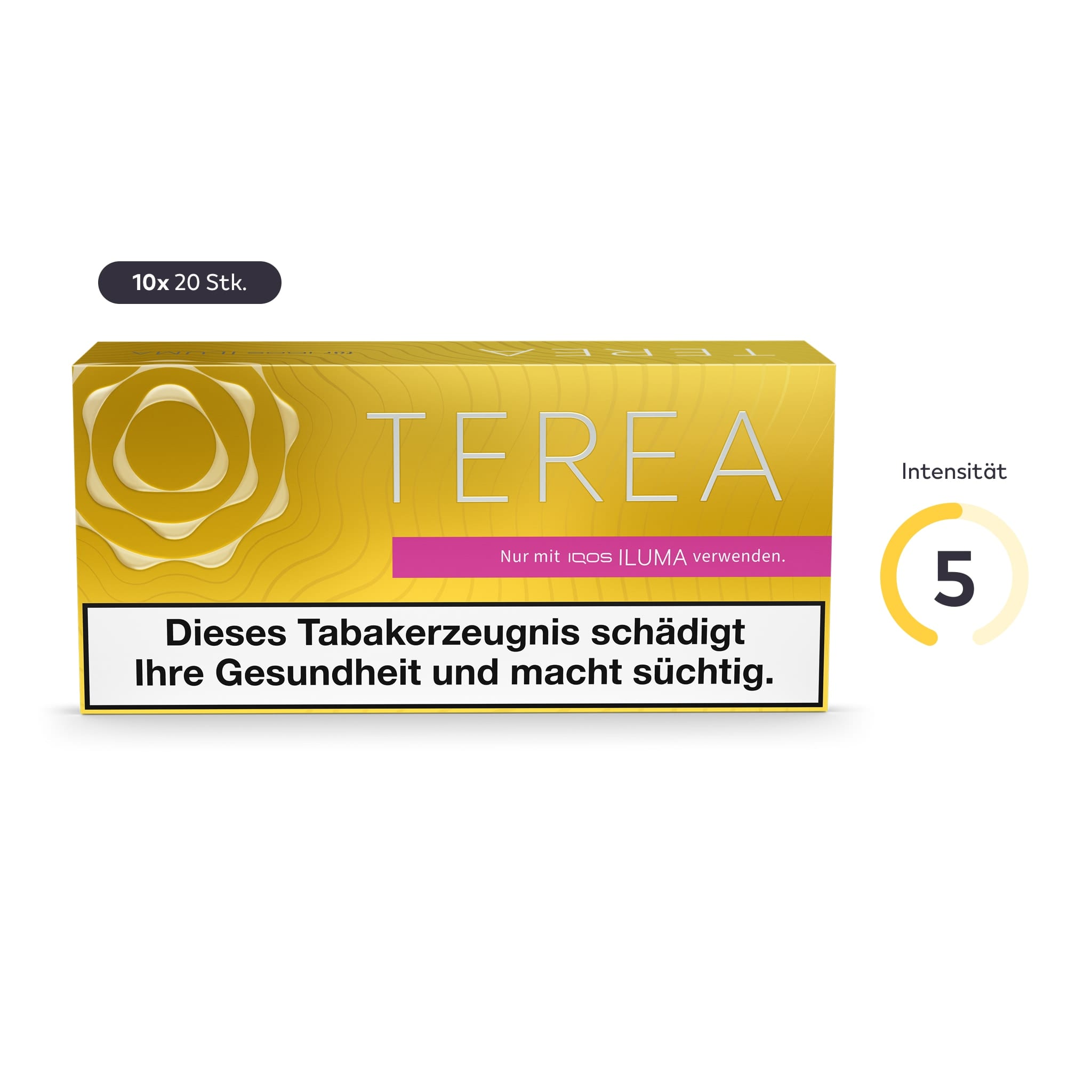10 Schachteln TEREA YELLOW SW15131