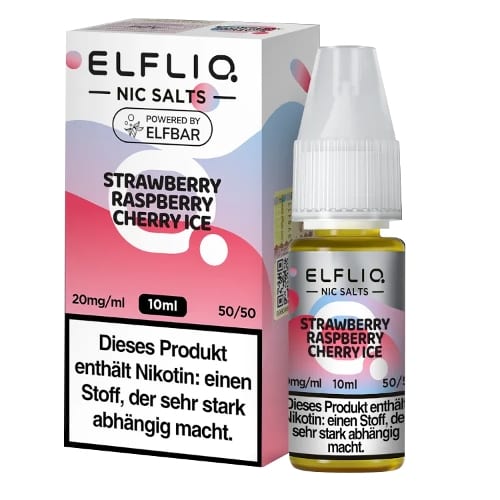 E-Liquid Nikotinsalz ELFBAR Elfliq Strawberry Raspberry Cherry Ic 20mg 79936