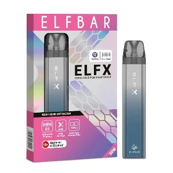 E-Zigarette ELFBAR ELFX REFILL POD KIT DARK SEA | 81669 E-Zigarette ELFBAR ELFX REFILL POD KIT DARK SEA | 81669