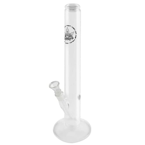 Bong Glas GHODT klar Smokestack 45 cm Schliff 18,8 mm 81605