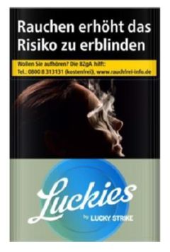 Zigaretten LUCKIES BY LUCKY STRIKE BLUE (20) 9,- SW16724