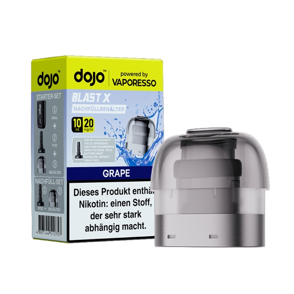 E-Liquidpod DOJO Blast X Refill Grape 20mg
