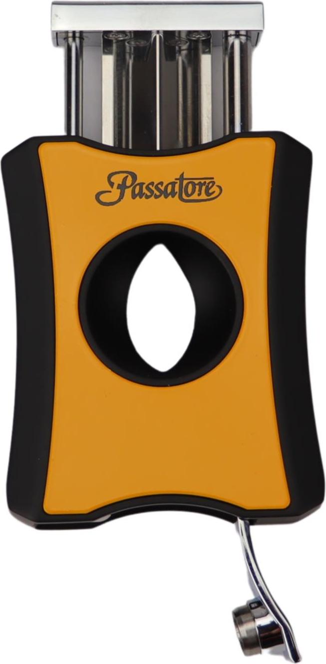 PASSATORE Zigarrenabschneider Kerbschnitt 20mm gelb/schwarz 593458