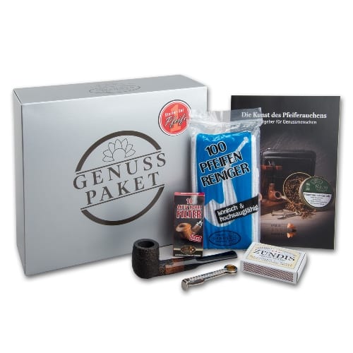 Pfeifen-Starterset für Neueinsteiger Genusspaket A Billard 5-teilig 87347