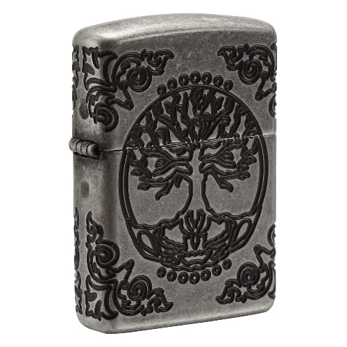 ZIPPO antik silber Armor Tree of Life 60004303 60330