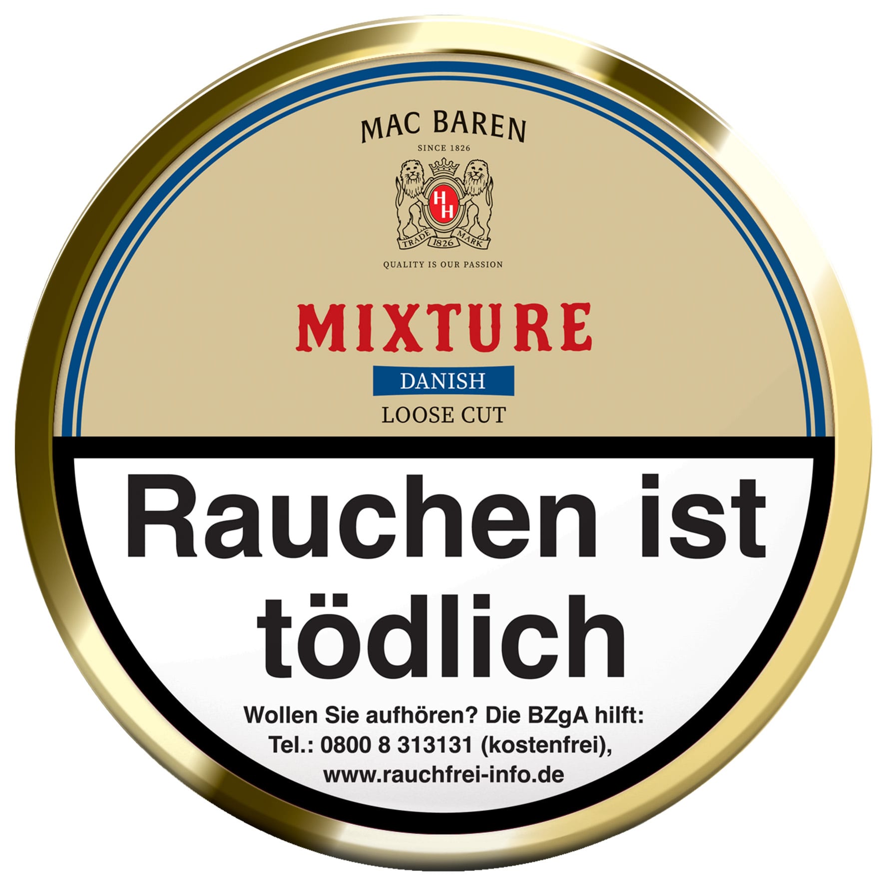 Pfeifentabak Mac Baren Danish Mixture 100 Gramm 9891
