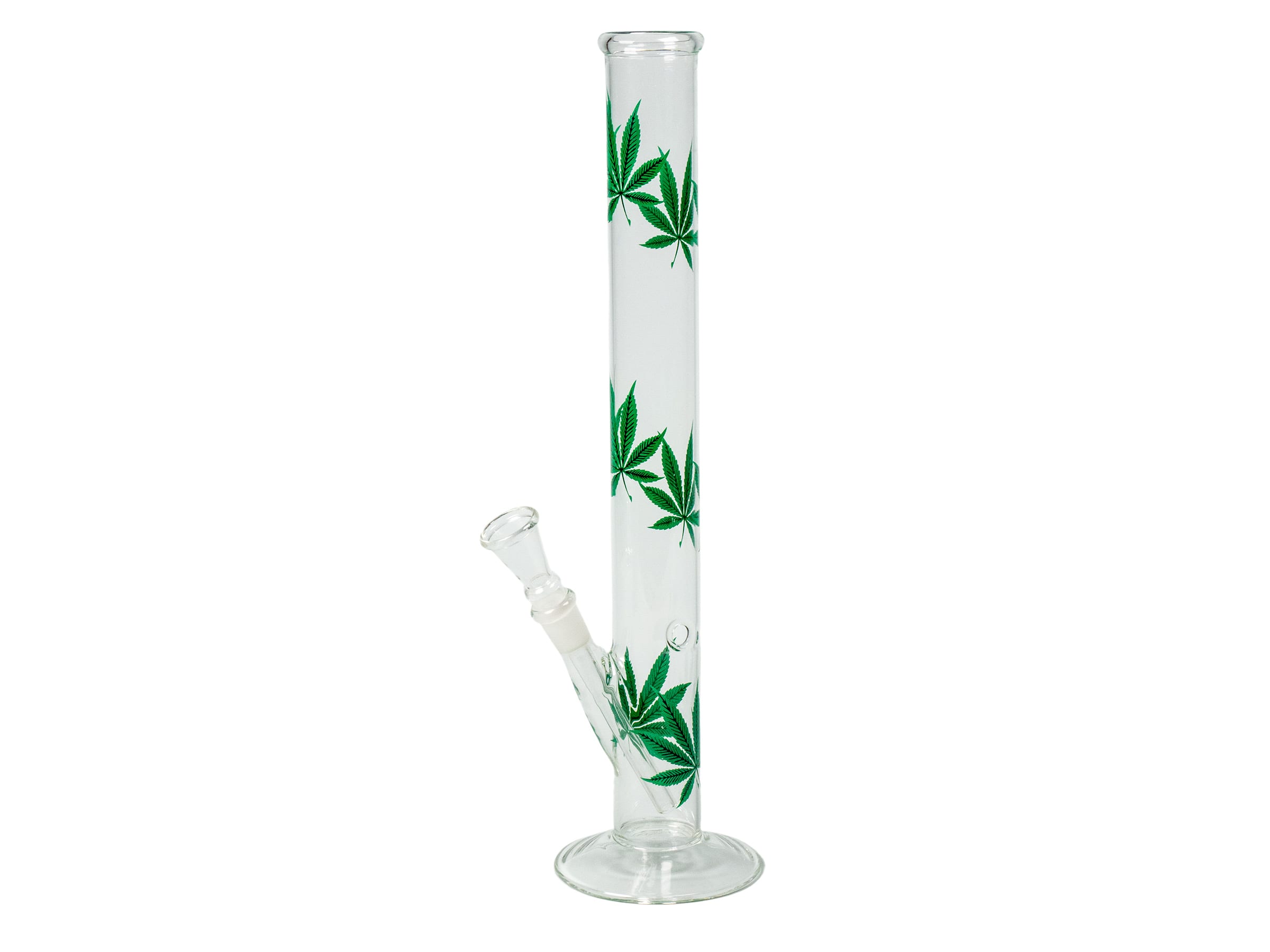 Bong Glas "Greenline", H 35 cm,  25 mm, S 14.5 mm 448239