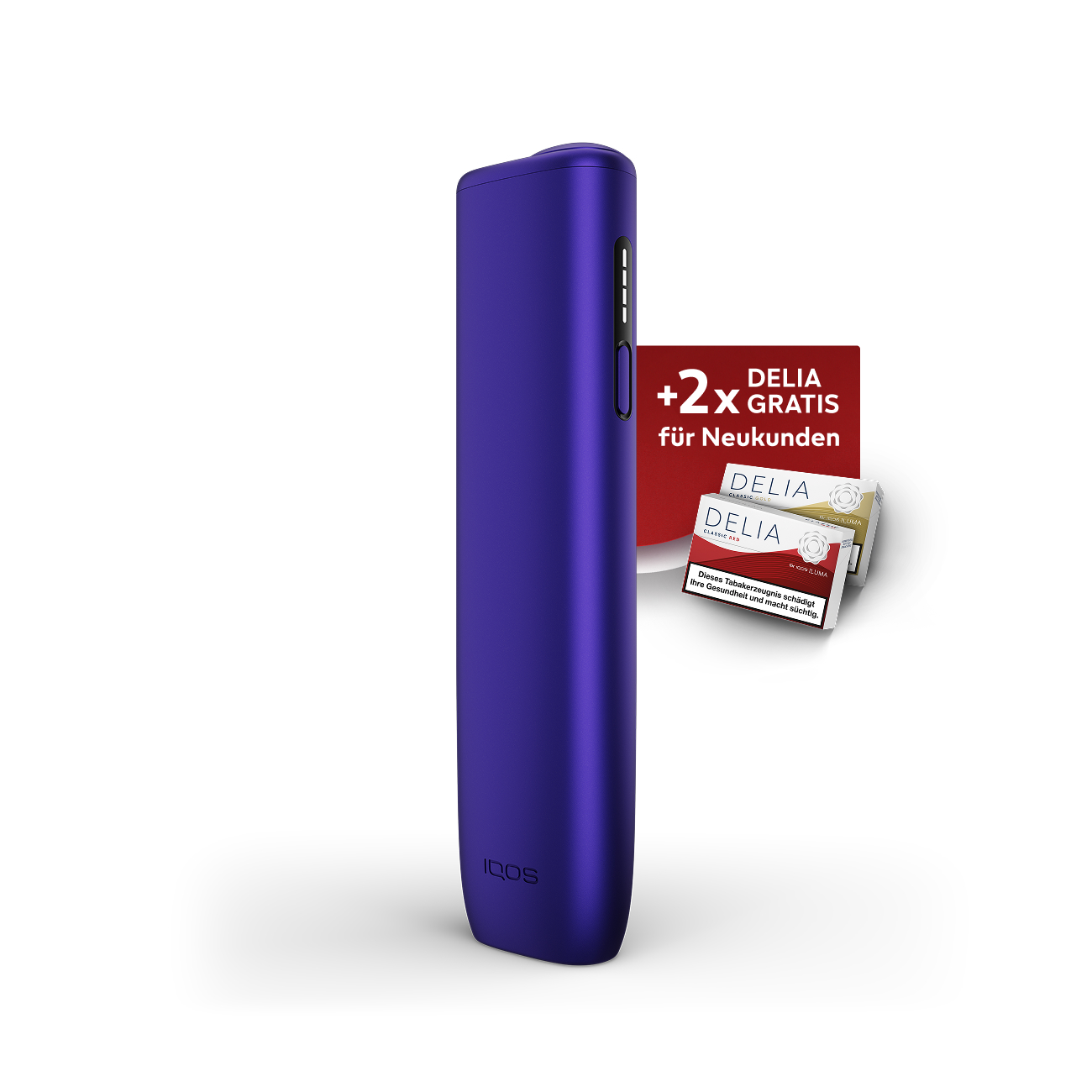 IQOS ILUMA i One Electric Purple + Gratis TEREA Sticks bei Registrierung