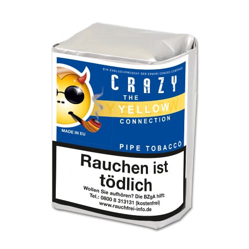 Pfeifentabak Crazy The Yellow Connection 125 Gramm 3852