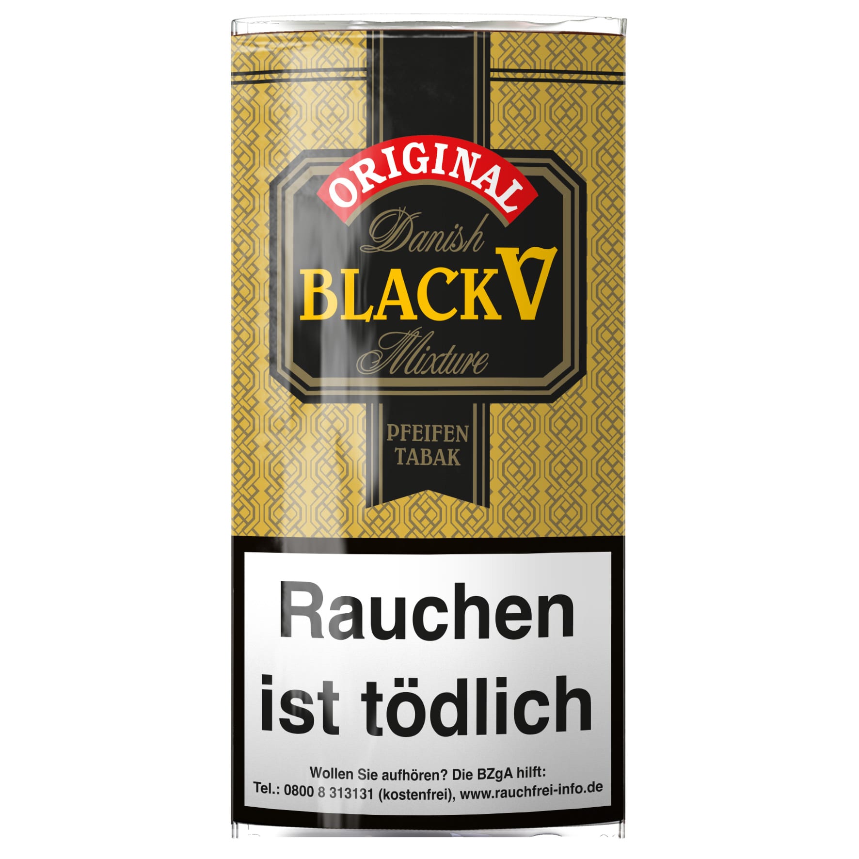 Pfeifentabak Danish Black V 40 Gramm Päckchen 2992