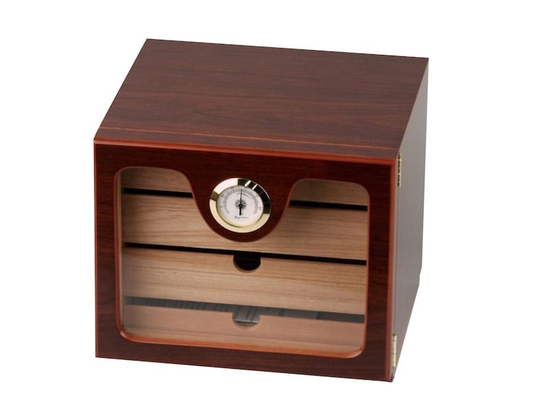 Humidor Schrank Acrylscheibe fuer ca. 50 Zigarren 562311