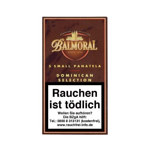 Balmoral Dominican Selection Small Panatela 5 Zigarren 63281