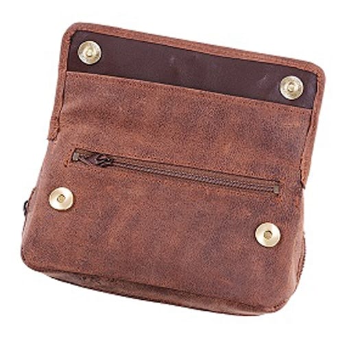 Tabak-Kombibeutel 2er Ziegen Veloursleder ANGELO 37980