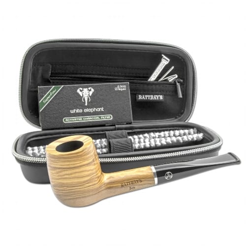 Pfeife RATTRAYS Joy Olive Smooth 113 Starter Set 79574