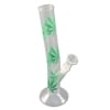 Bong Glas Multi Leaf gruen 26 cm 32 mm Schliff 14,5 mm 23283
