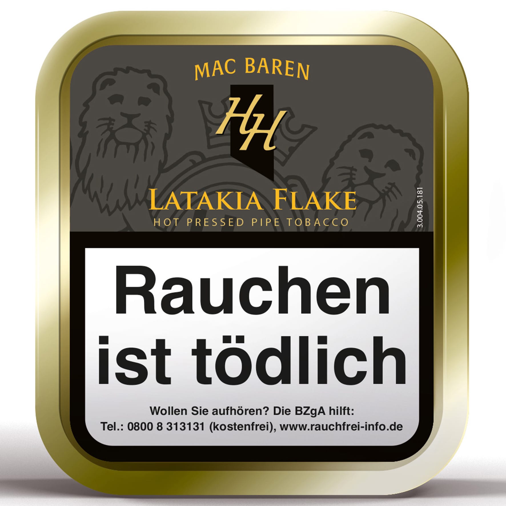 Pfeifentabak Mac Baren HH Latakia Flake 50 Gramm 96119