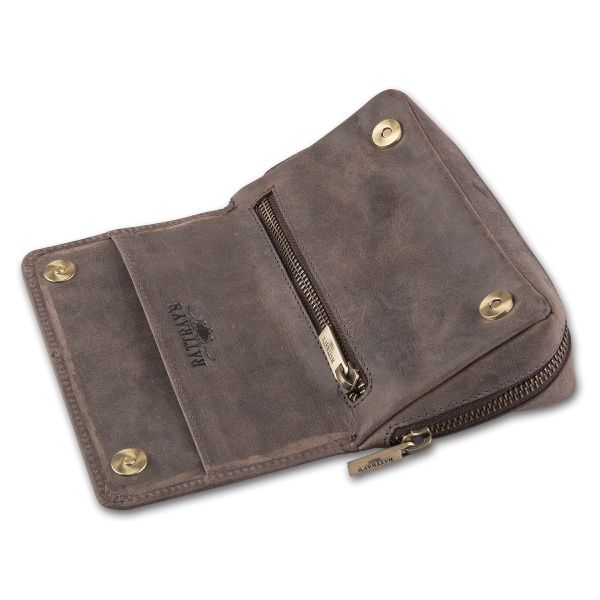 Tabak-Kombibeutel 2er Leder RATTRAY´S Peat CP2 braun 46764