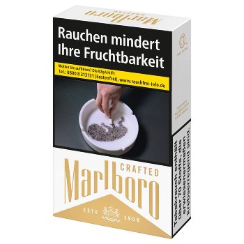 MARLBORO Zigaretten CRAFTED GOLD (20) 8,50 €