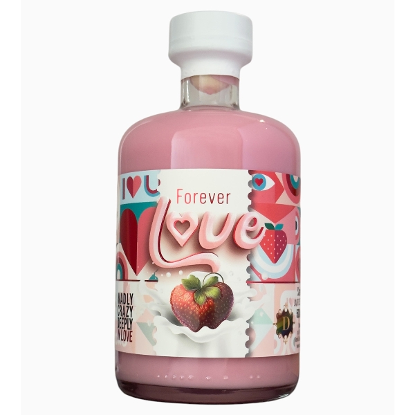 Likör DIVERSITY SPIRITS Forever Love Erdbeer-Sahnelikör 18% Vol. 81896