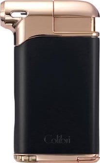 COLIBRI Pfeifenfeuerzeug "Pacific II" schwarz/rosegold  Pz 294589