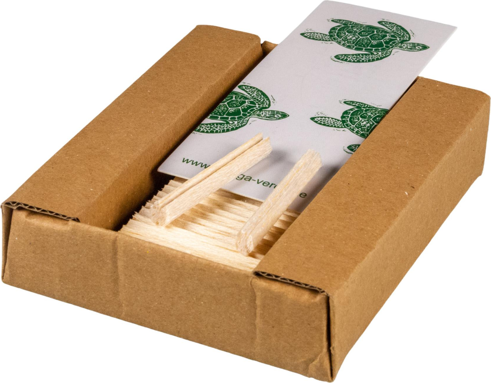 Tortuga verde Pfeifenfilter aus Balsa 6mm, Inh. 68 Fil. 101622