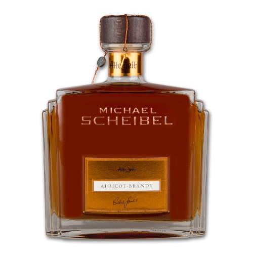 Likoer SCHEIBEL Alte Zeit Apricot Brandy 35 % Vol. Holz Feuer Brand 700 ml 99675