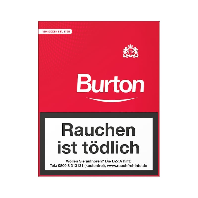 Burton Original Naturdeckblatt Filterzigarillos (8x25) SW12421