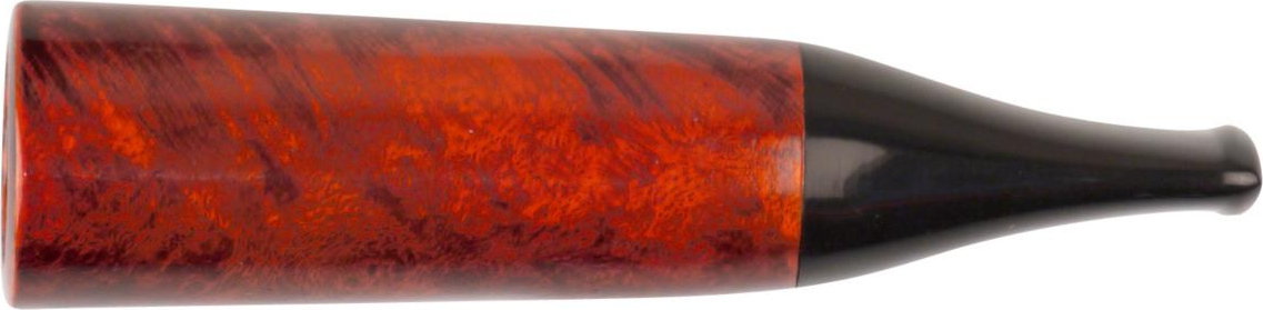 Zigarillospitze Bruyère orange/black Acrylmundstück 13mm 13034