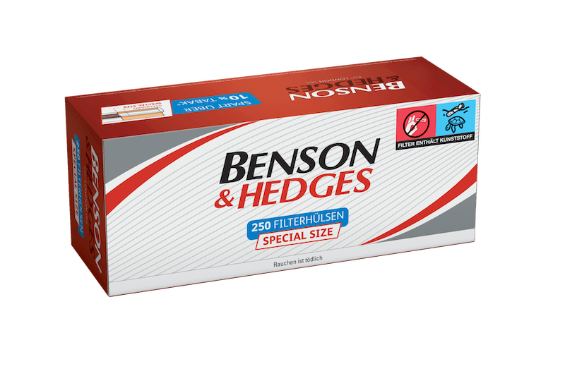 BENSON u. HEDGES Special Size Zigarettenhülsen SW16218
