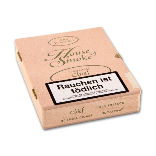 House of Smoke Chief Sumatra 20 Zigarillos 61692