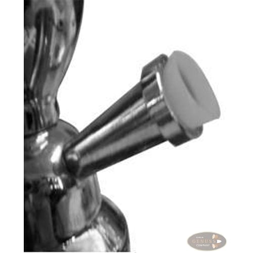 Schlauchdichtung groß für Wasserpfeifen aus Kunststoff in weiss 19983