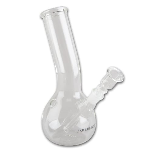Bong BAM BAM BHOLE Glas 21 cm Schliff 14,5 mm 32808