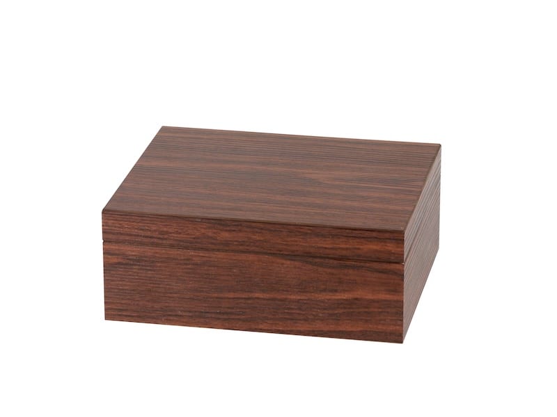 Humidor Walnuss Haptik-Dekor fuer ca. 25 Zigarren 561273