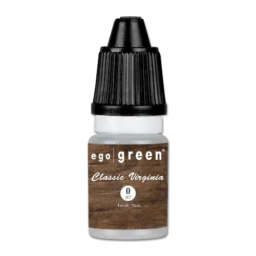 E-Liquid egogreen Classic Virginia nikotinfrei Flasche 10 ml 96284