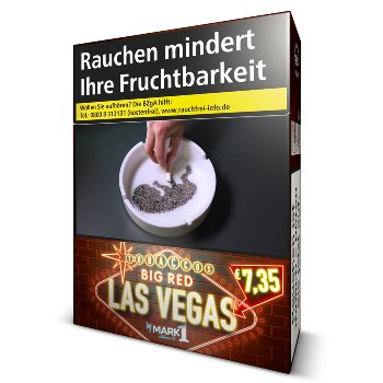 Las Vegas Red Big Zigaretten