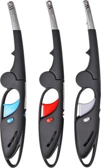 COOL Red Flame Universalanzuender "Red Heat" sort. m.Gelenk 285051