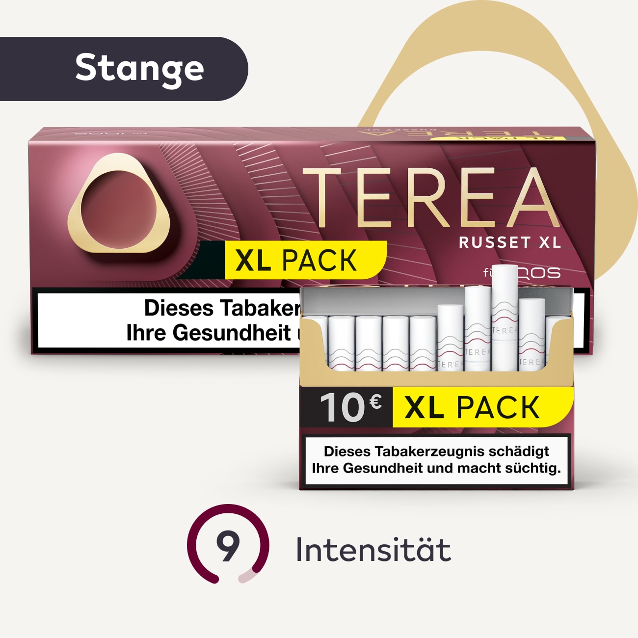 10 Schachteln TEREA RUSSET XL