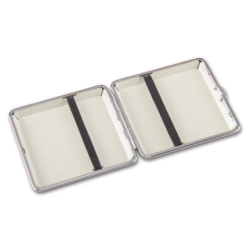 Zigarettenetui Kunstleder 20er CHAMP schwarz und braun sortiert 35562